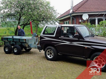 Multifunkčný príves Profi-robotník za SUV